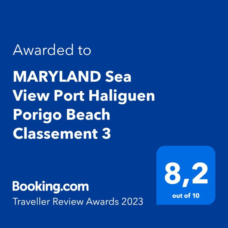 Maryland Vue Mer Port Haliguen Plage Du Porigo Quiberon Eksteriør billede